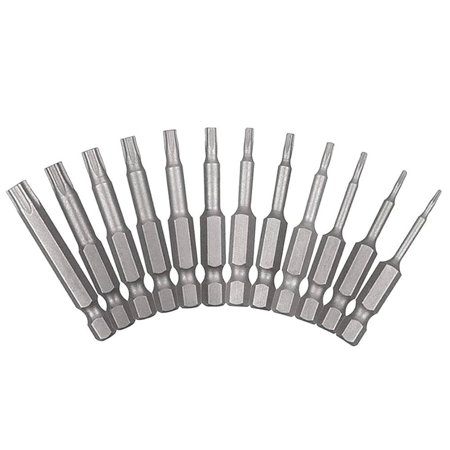 Eagles Torx Head Hollow Screwdriver Bit Set Hex Tools Star